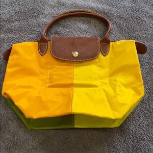 Longchamp small color block bag